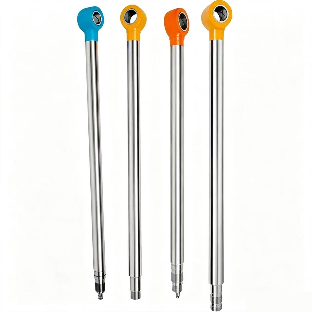 Finished piston rods with eye ends for excavators