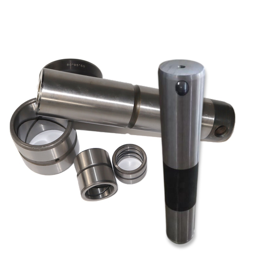 Hydraulic cylinder clevis pin and eye bushing set