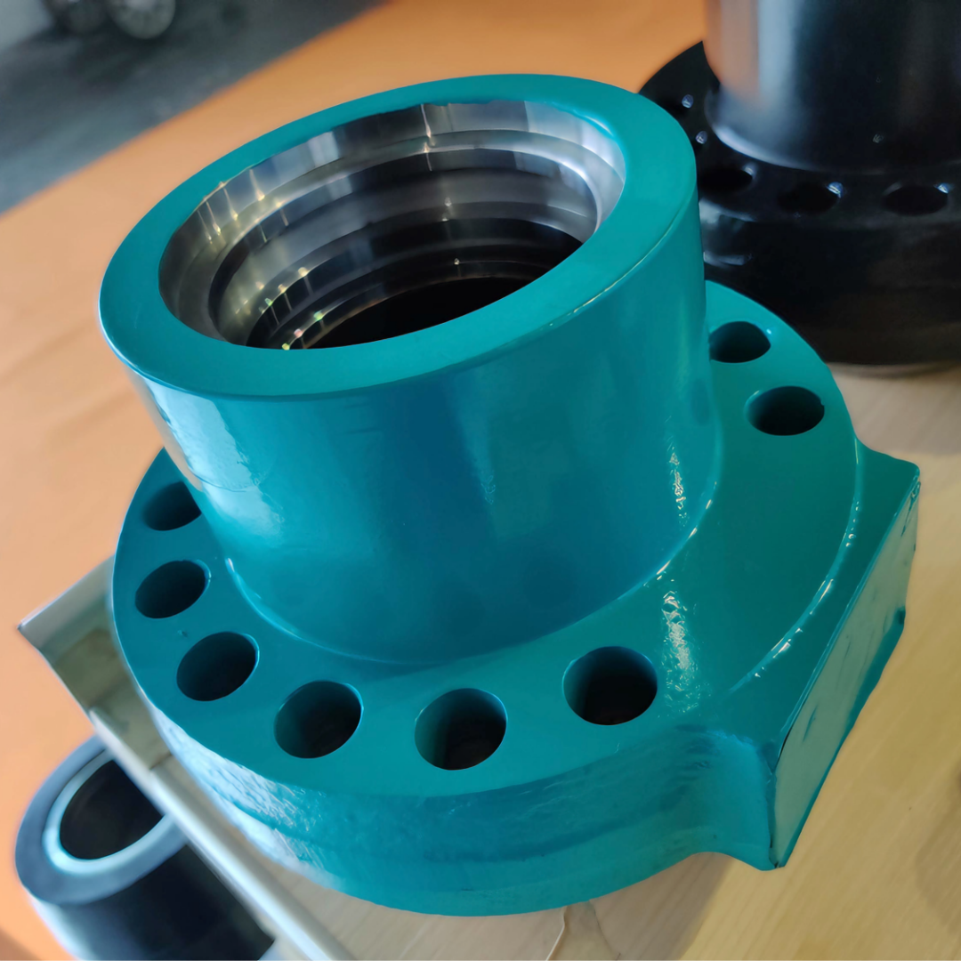 Flange‑type gland design for excavator hydraulic cylinder