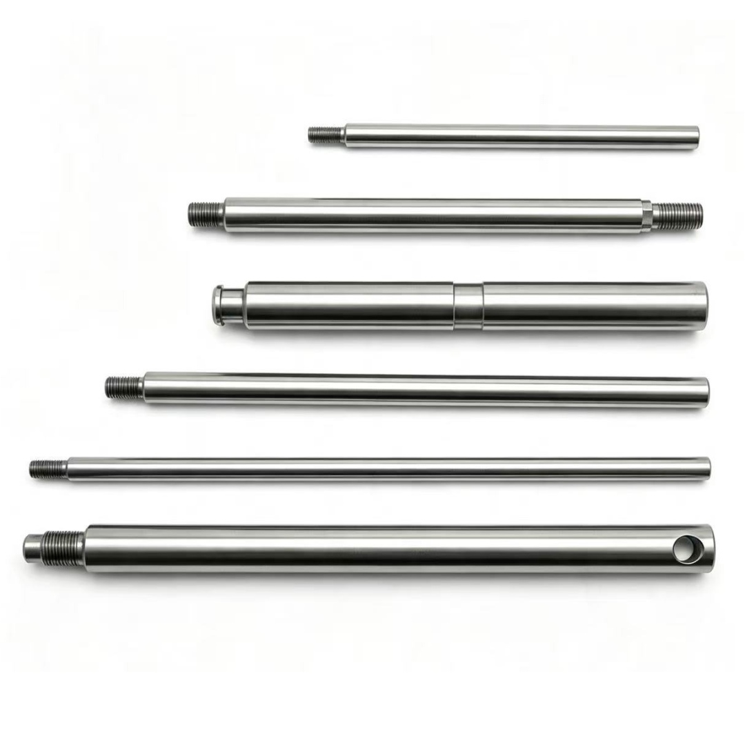 Piston Rod End Thread and Shoulder Machining