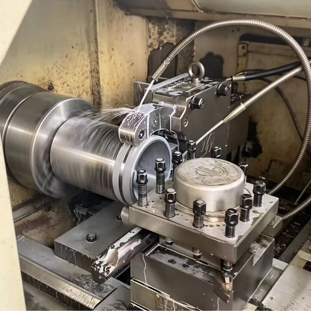 Cutting and precision machining process for hydraulic cylinder barrel tubes