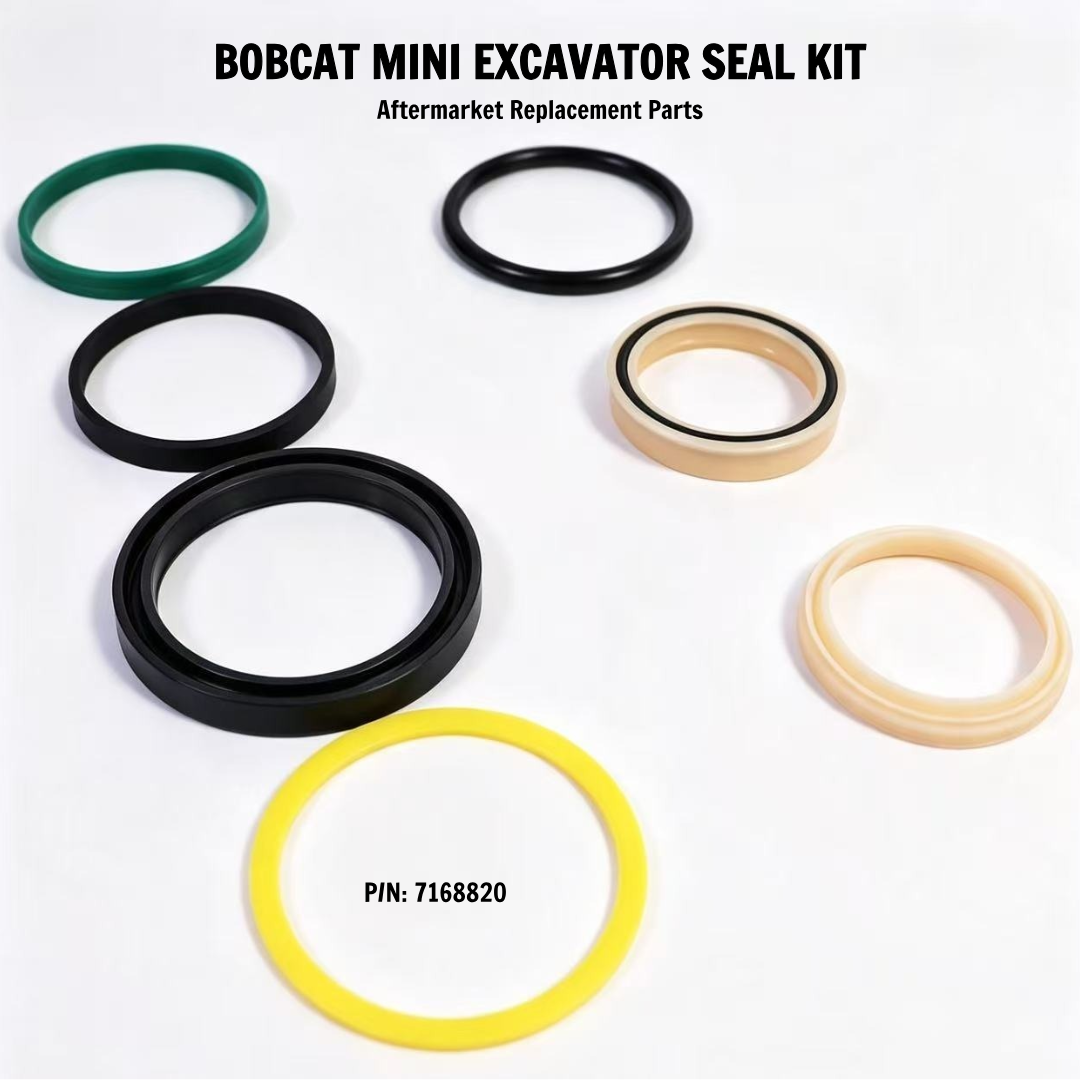 7168820 Bucket Cylinder Seal Repair Kits Bobact  E27 E32 E34 E35 E35i mini Excavators