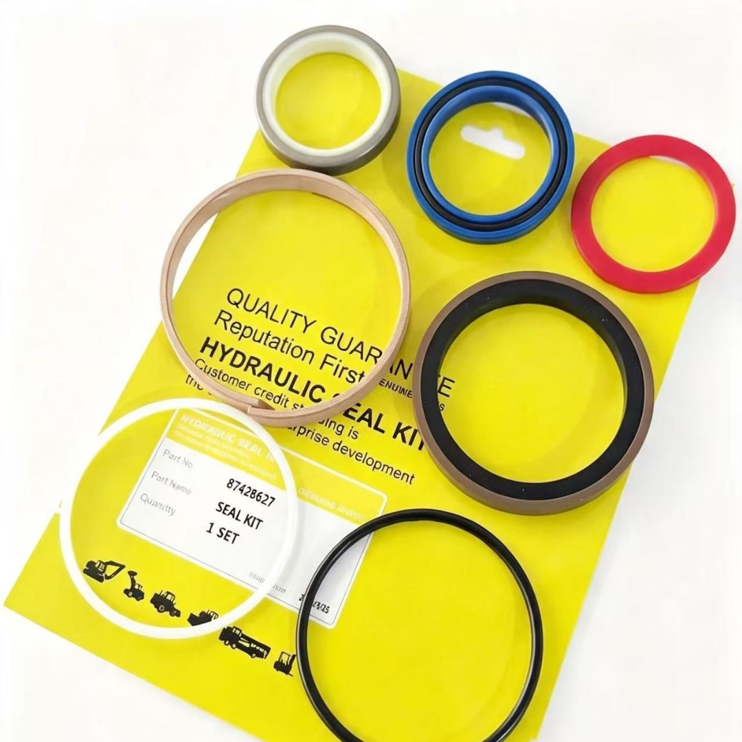 87428627 Loader Lift Cylinder Seal Repair Kit CASE 580ST & New Holland LB95 Backhoe Loader