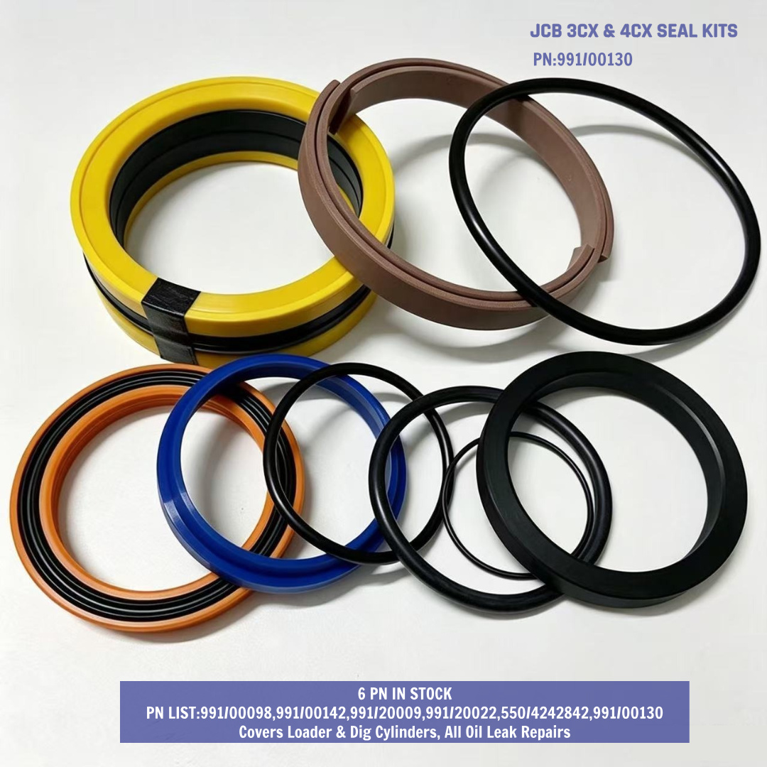 991-00130 Boom Arm Cylinder Seal Repair Kit JCB 3CX 4CX Backhoe Loaderr