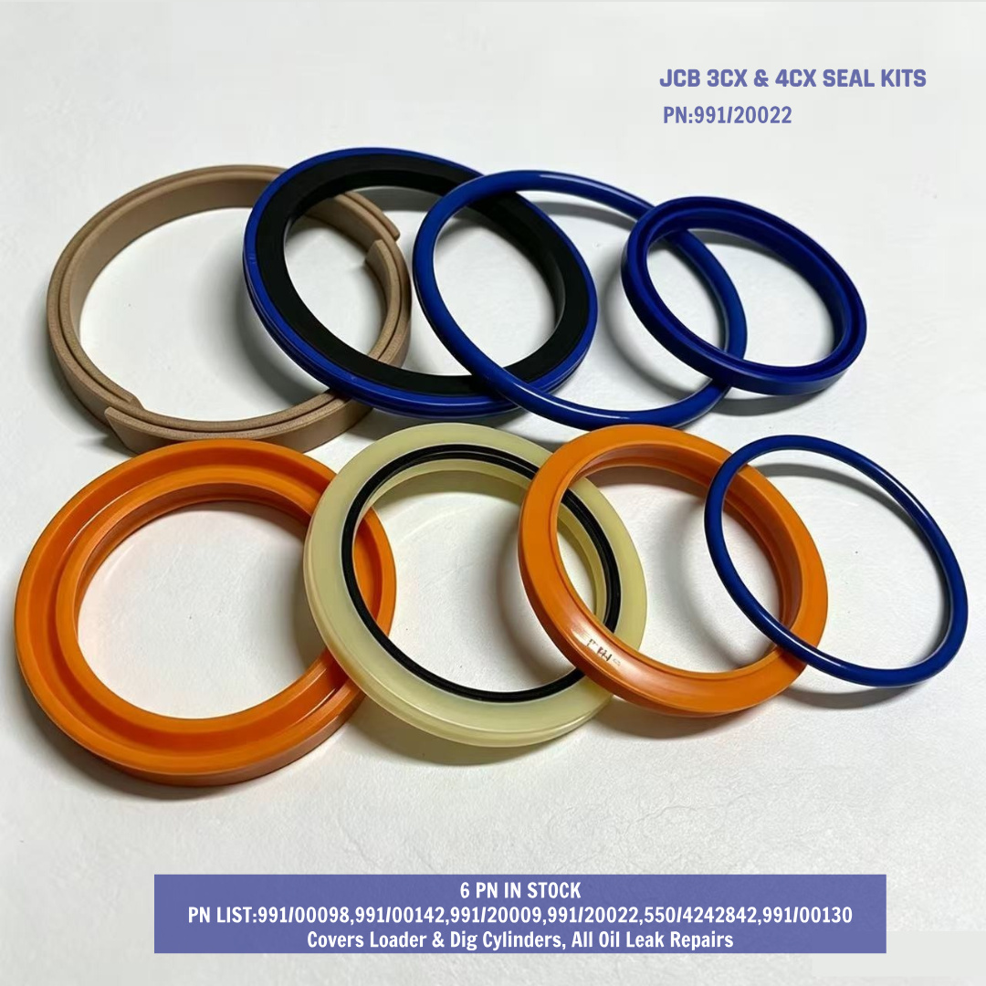 991-20022 Stabiliser Cylinder Seal Repair Kit JCB 3CX 4CX Backhoe Loader