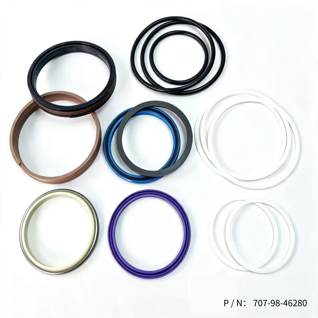 707-98-46280 Boom Cylinder Seal Repair Kits Komatsu PC200-8 PC200LC-8 Excavators