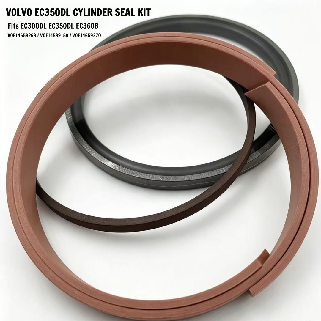 VOE14659268 Bucket Cylinder Seal Repair Kits Volvo EC300DL EC350DL EC360B Excavators